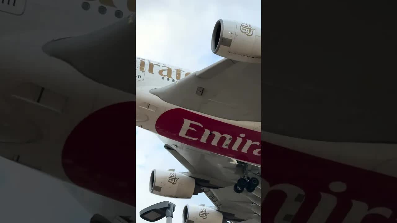 Early morning emirates a380 #aviation #heathrow