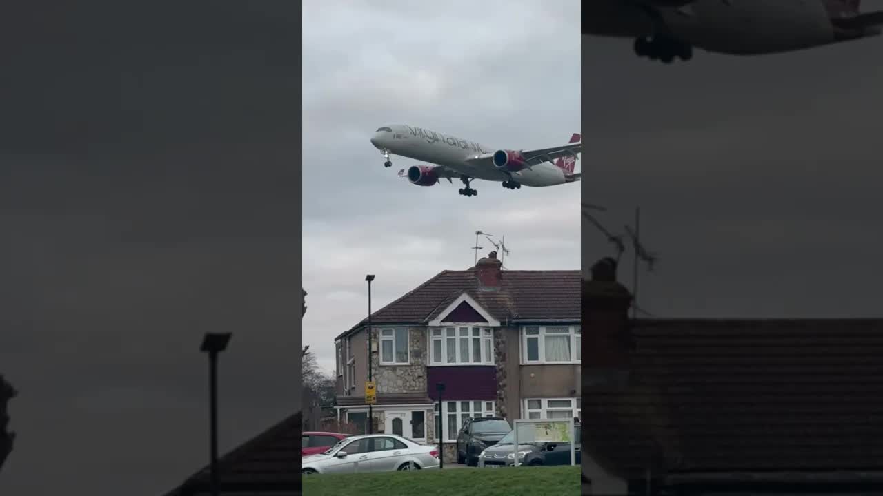 Virgin Airlines Airbus A350 🇬🇧 #avaition #heathrow #planespotter