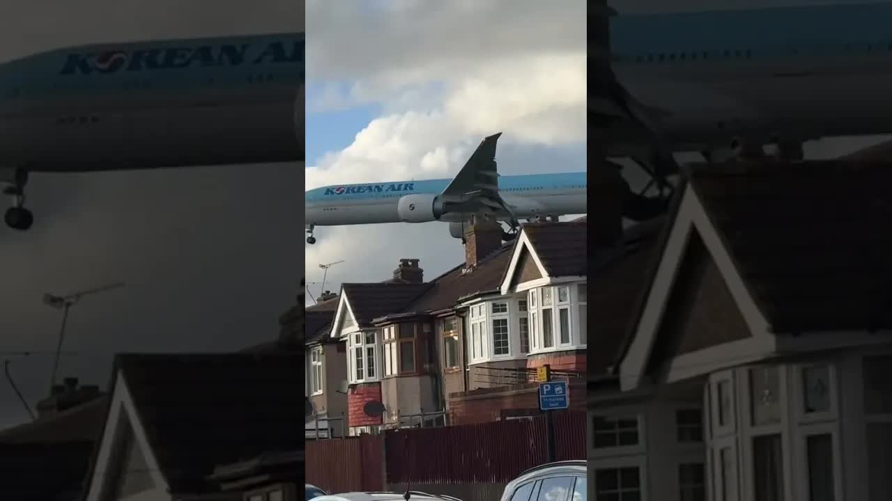 Two Boeing 777 , Korean Air & Emirates London Heathrow #avaition #planespotting #heathrow