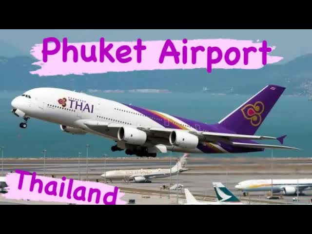 Thailand 🇹🇭Phuket airport runway view on landings and take off 🛬🛫