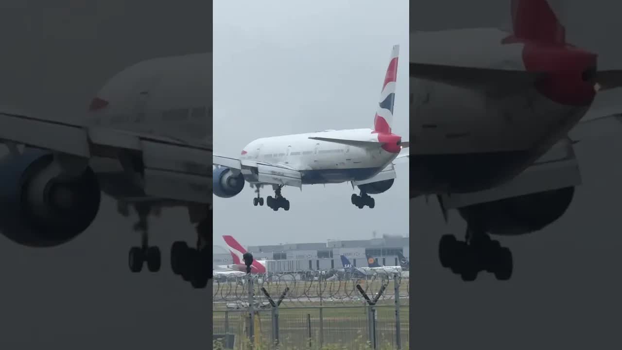 British airways boeing 777 #heathrow #avaition #planespotter