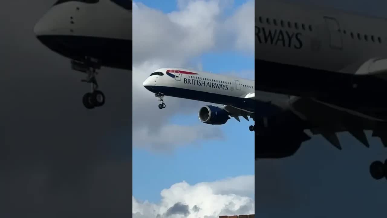 So Quick the Airbus A350-1000 British Airways #aviation #airbus #heathrow