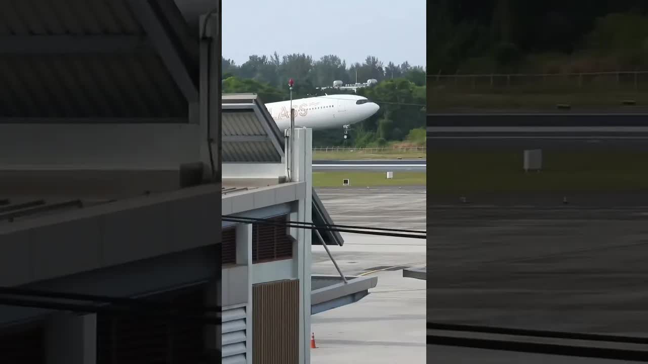 Airbus A330 Sunglass from Copenhagen to Phuket . #thailand #avaition #planespotting