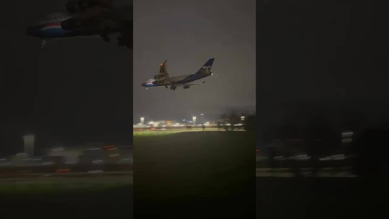 The Boeing 747 Cargo , Heathrow Airport #avaition #planespotting #747