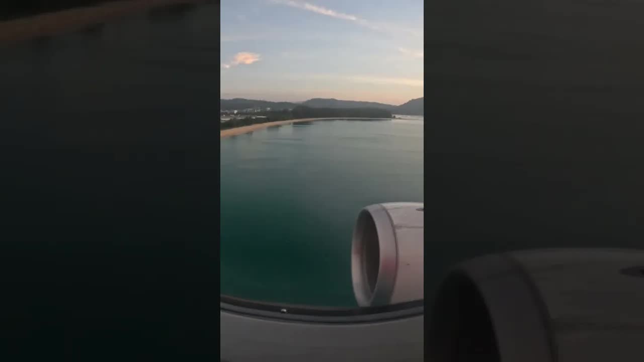Mai Khao Beach 🏖️✈️Phuket Thailand 🇹🇭 #aviation #planespotting #heathrow