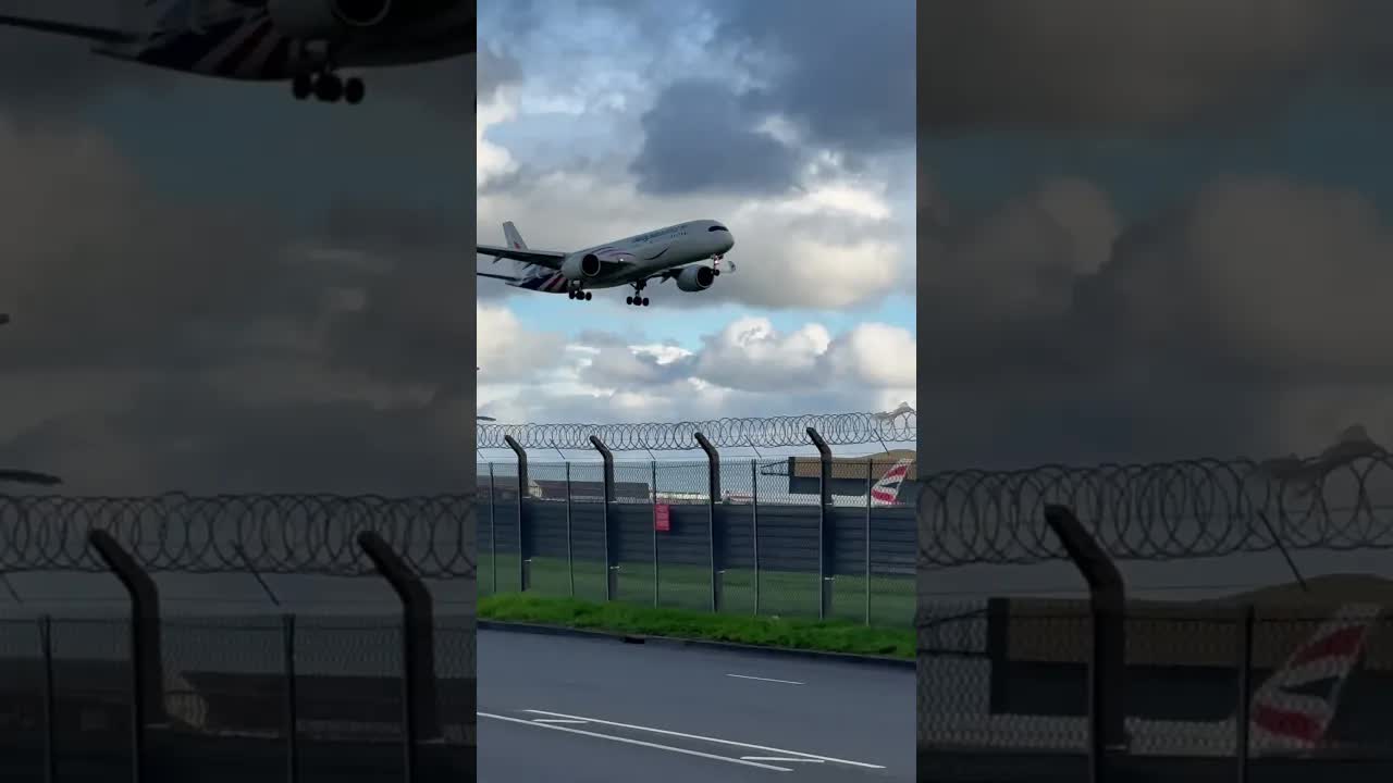 Malaysia, airlines, A350 , 😍 #avaition #heathrowplanespotting #airbus
