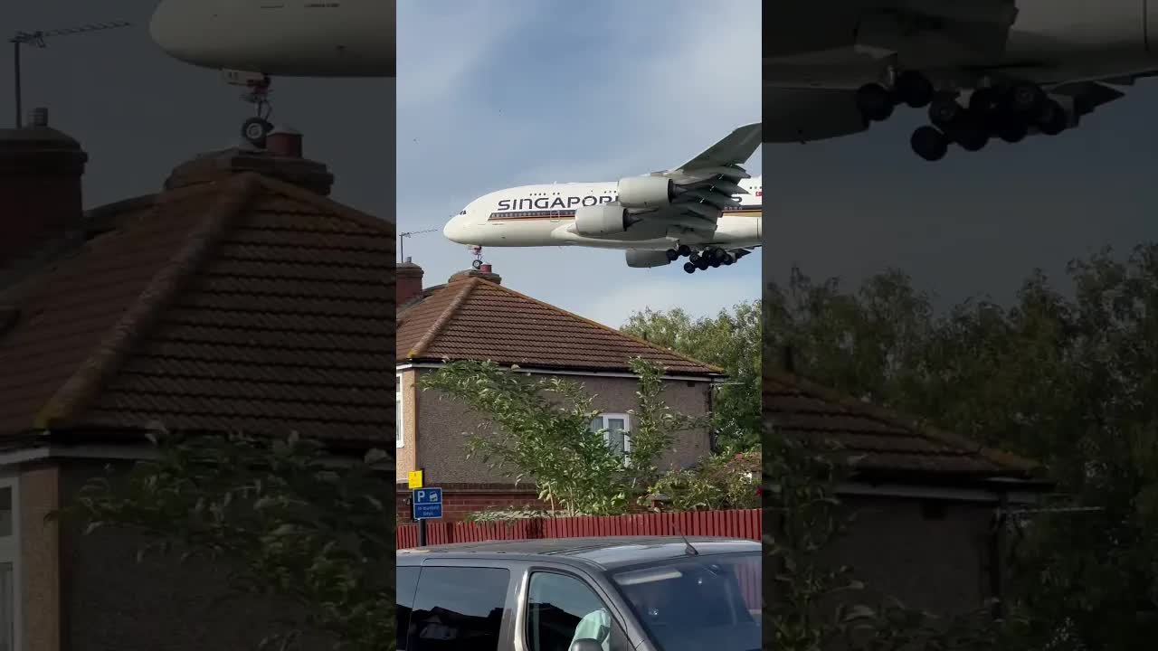 The Singapore slinger #airbus #a380 #planespotting