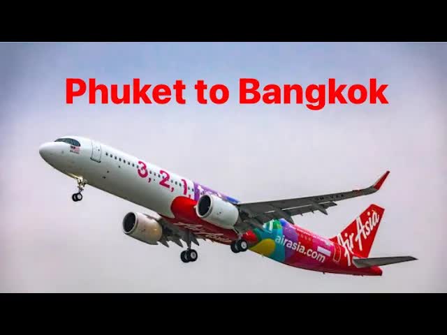 Flying with AirAsia on a Airbus A321 neo to Bangkok from Phuket