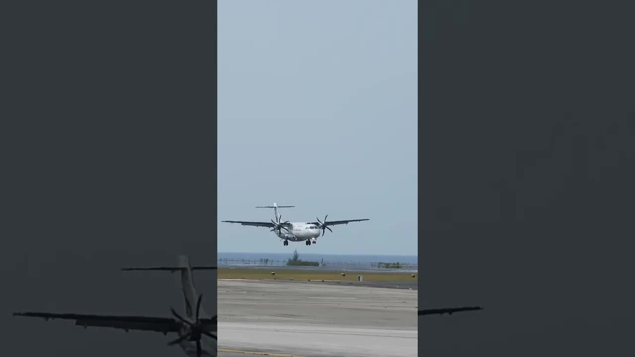Bangkok Airways , ATR 72-600 landing in Phuket #planespotting #thailand #avaition