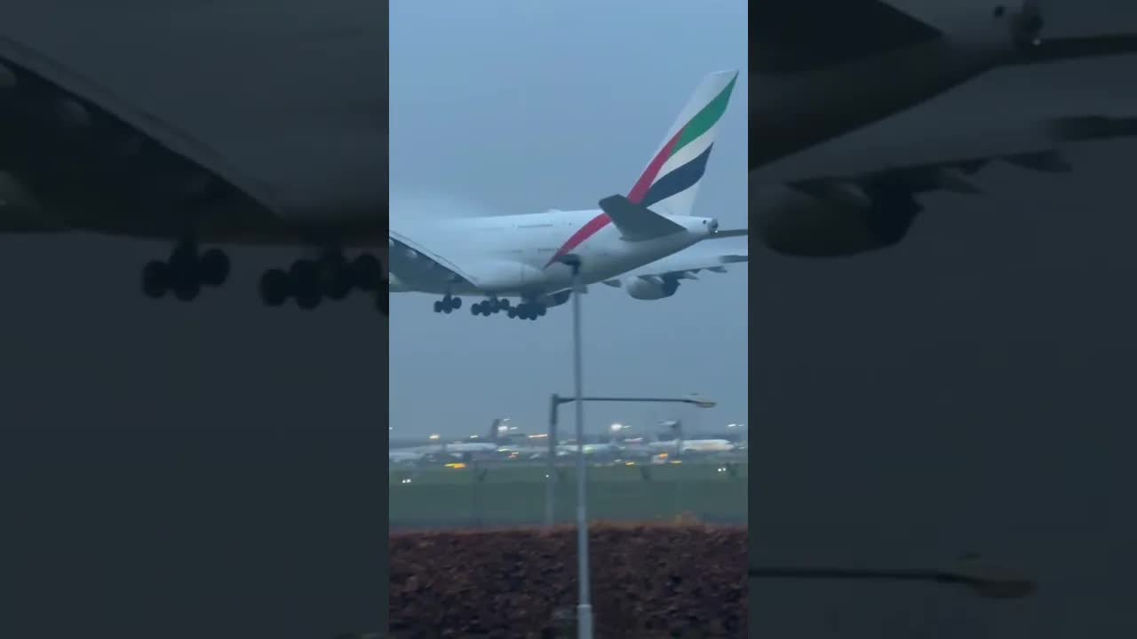 EMIRATES A380 a giant in the sky. #aviation #heathrow #planespotting #aviationspotting