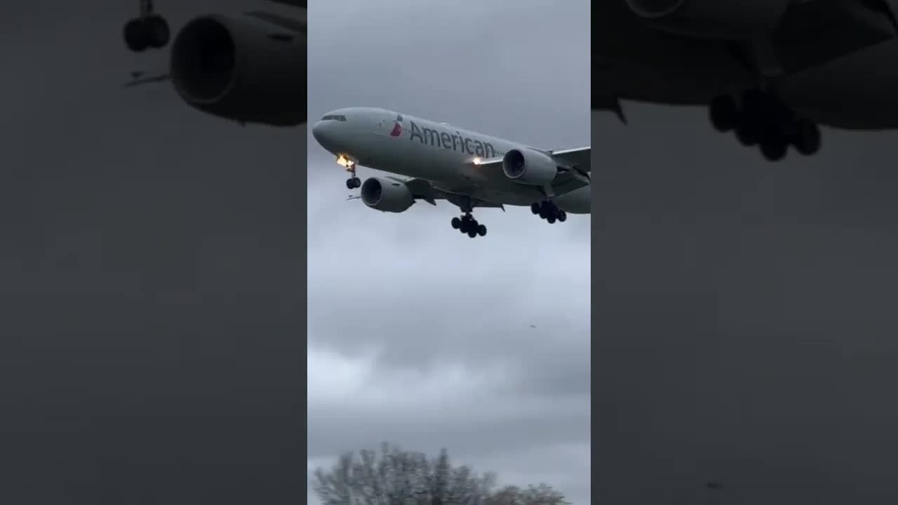 American Airlines Boeing 777 , Miami to London #b777 #avaition #planespotting