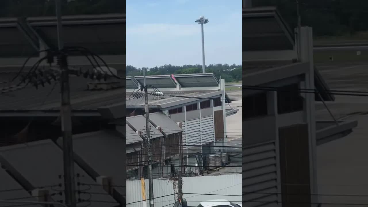 Phuket airport room with a view , AirAsia A320