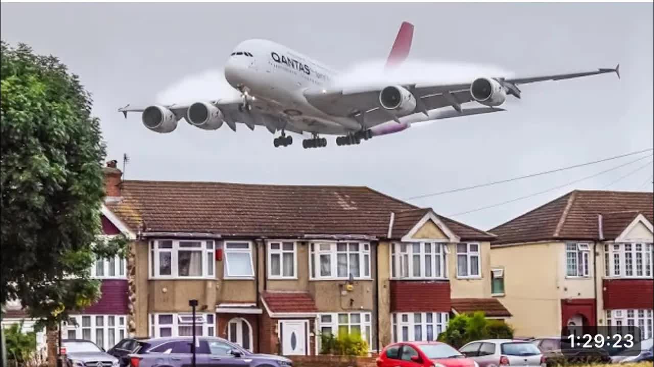 Huge Early Morning Low Planes waking up the neighbourhood
