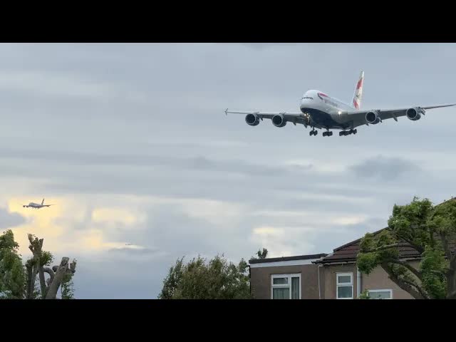 6am London Heathrow Heavyweights arrivals 💨 🇬🇧