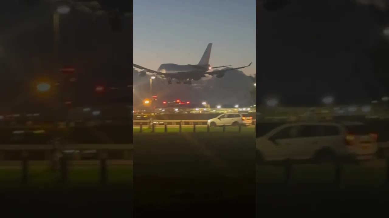 31 YEAR OLD BOEING 747 ✈️ queen of the skies 😍 #heathrow #avaition #planespotting