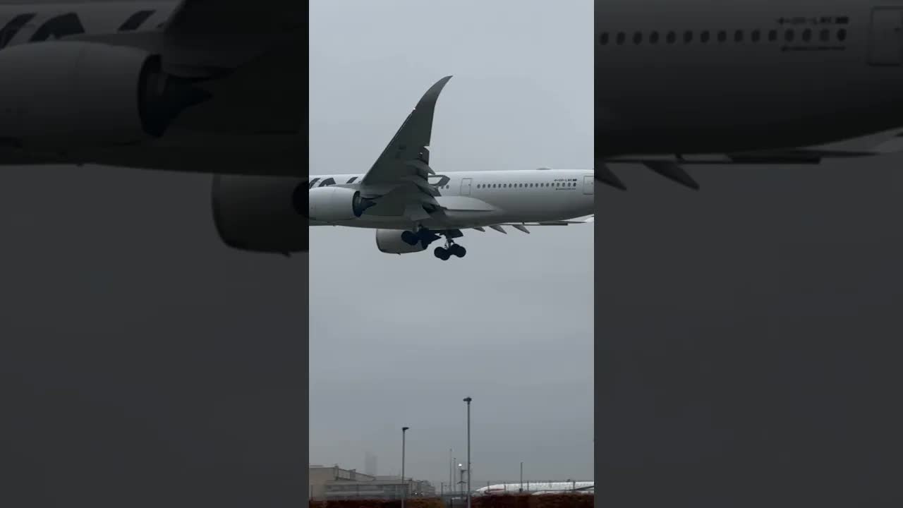 FINNAIR A350-900 arriving from Helsinki #avaition #heathrow #planespotting