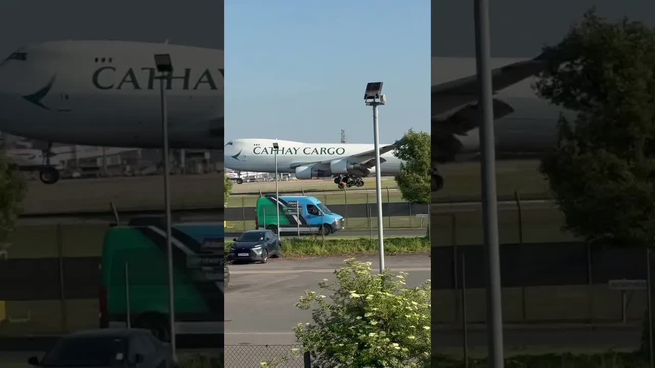 Boeing 747 cargo , London Heathrow #aviation #heathrow #planespotting