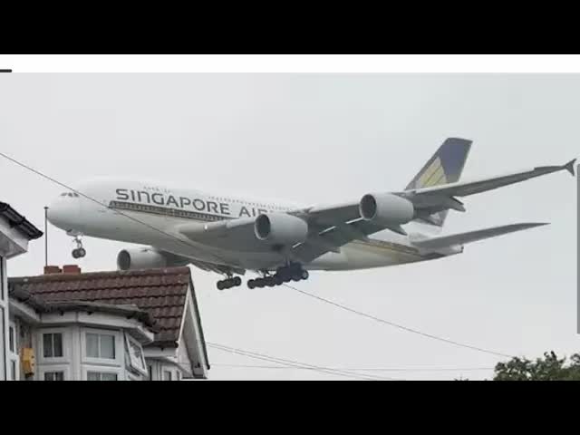 A380 Madness at Heathrow… This Was INSANE! 😳✈️”