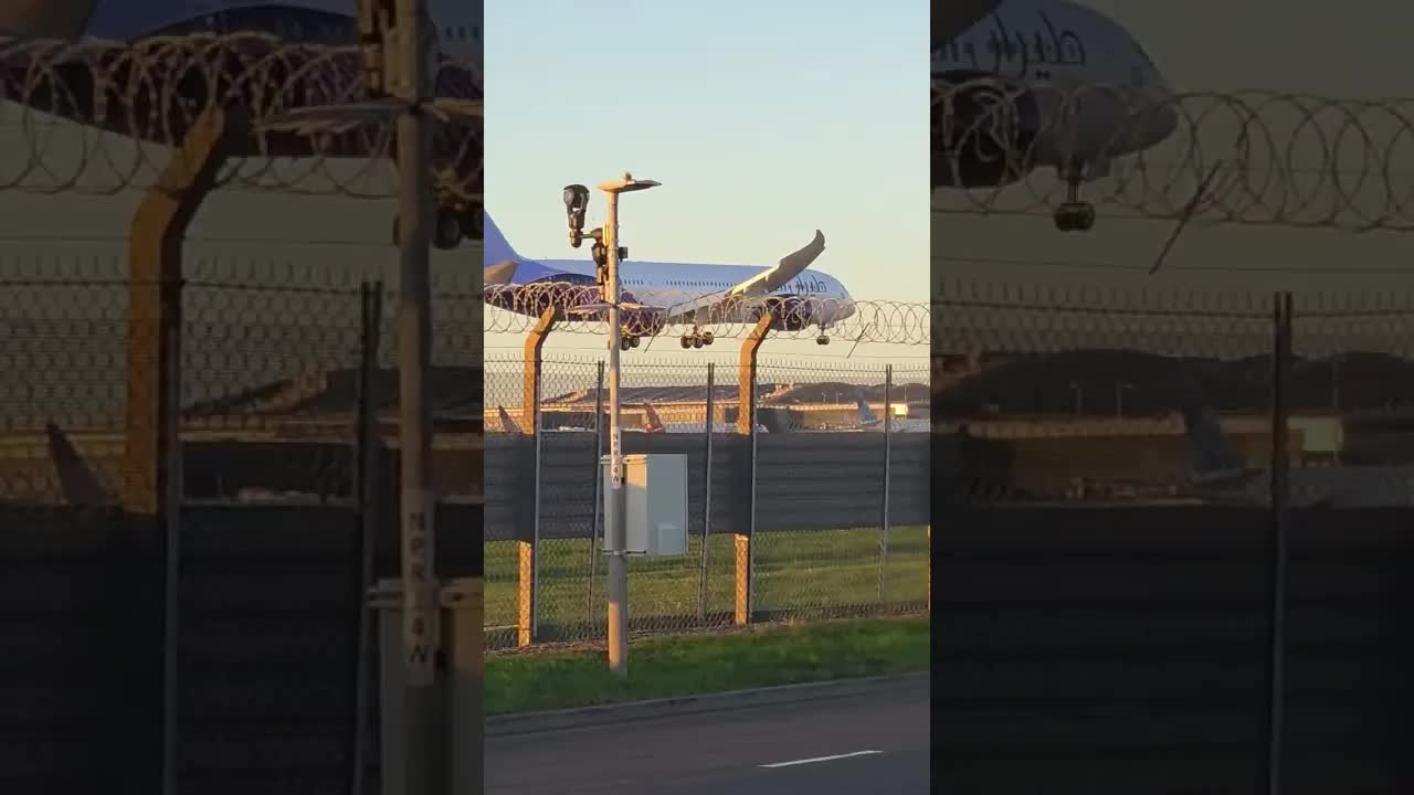New Riyadh Air Boeing 787-9 Dreamliner, first flight in to london Heathrow #tiktoklive