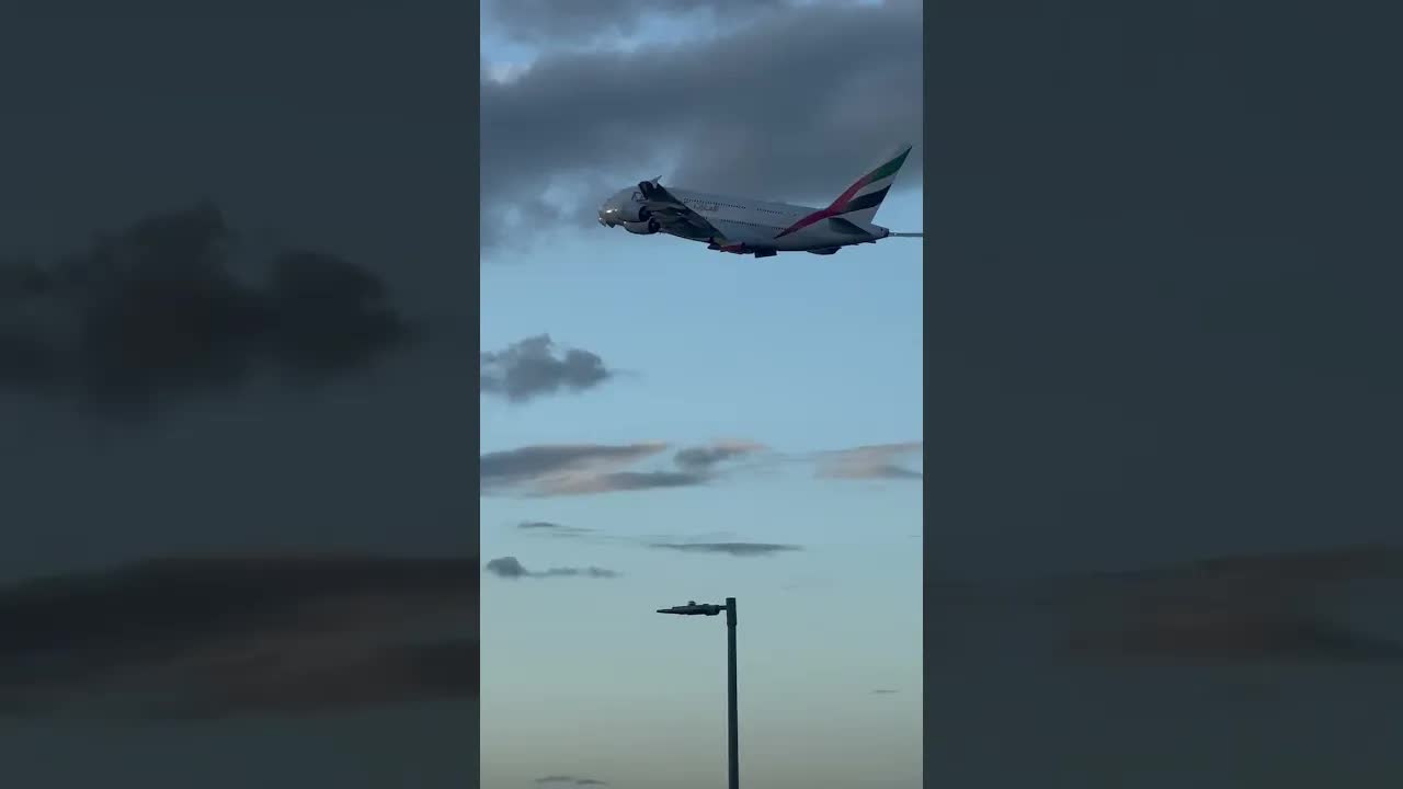 AIRBUS A380 TAKE OFF #heathrow #aviation #planespotting