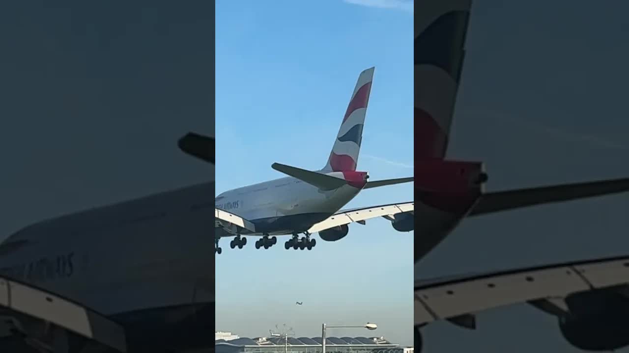 As Close as you will get to a Airbus A380 #aviation #planespotting #heathrow