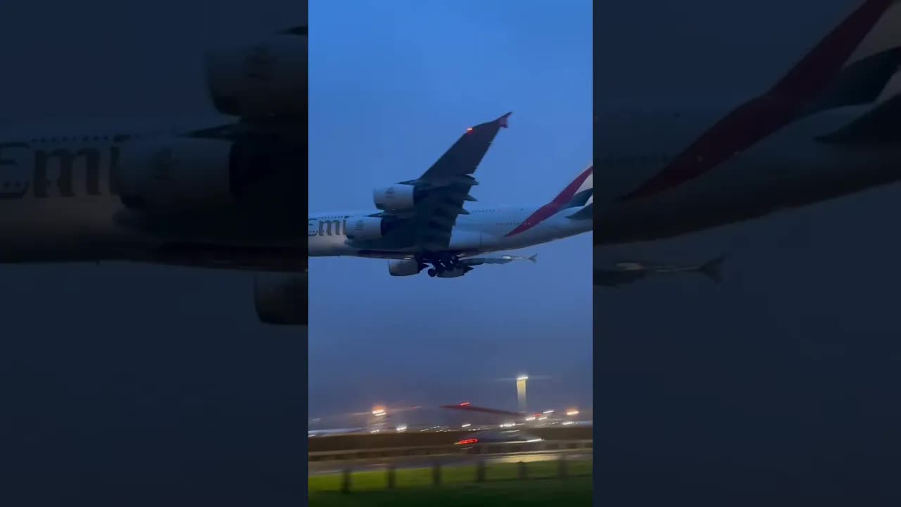 BEAUTIFUL EMIRATES A380 #heathrow #planespotting #airbus