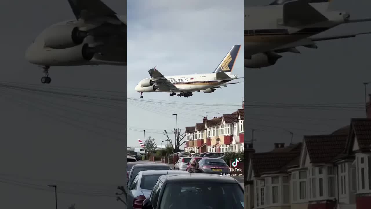 Singapore A380 monster in the sky #avaition #planespotting #heathrow