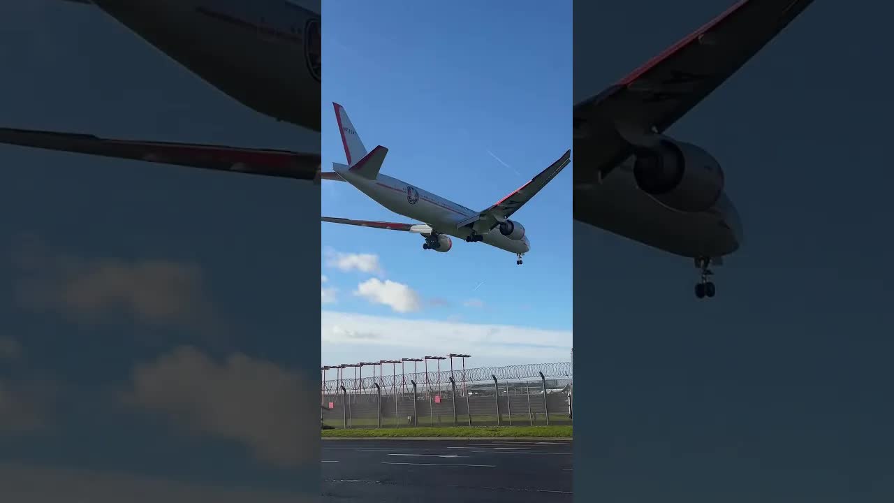 American Airlines new flag ship livery, London Heathrow #aviation #planespotting #boeing777