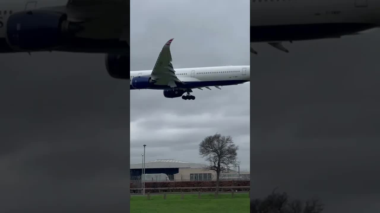 British Airways Airbus A350-1000 , #planespotting #aviation #planespotting #heathrowplanespotting
