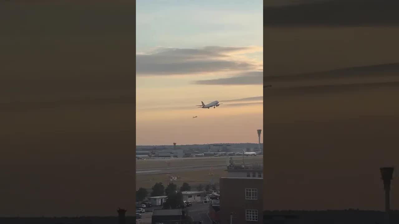 Go Around London Heathrow 🇬🇧 #aviation #planespotting #heathrow