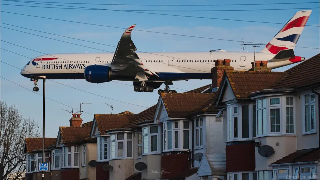 All Airbus A350’s, and Boeing 777’s Landing in London Heathrow