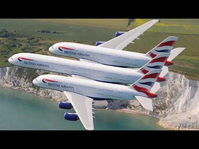 Two Giants of the Skies Airbus A380’s and Boeing 747’s compilation landings