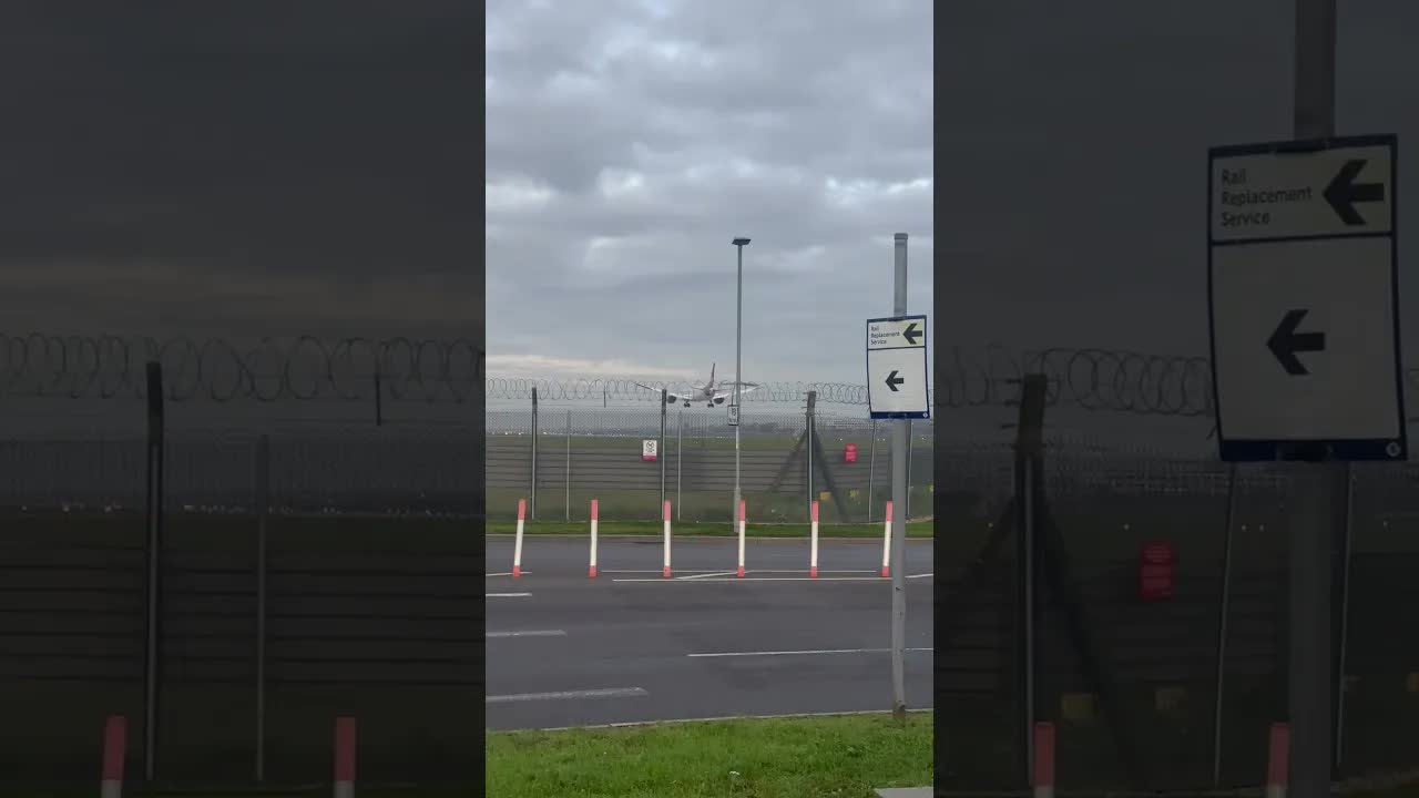 AIRBUS A350-1041 sunday morning arrival from NewYork #heathrow #avaition #airbus