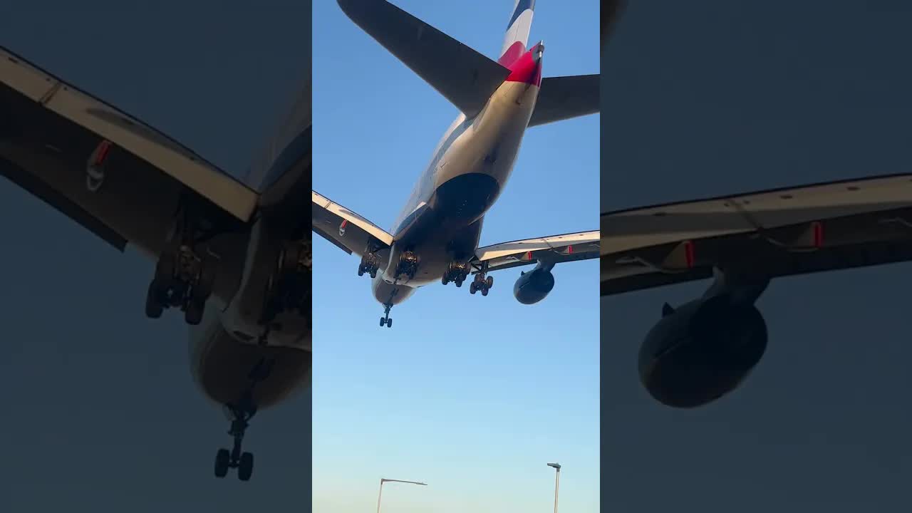 The king of England,British Airways A380 #planespotting #airbus #aviation #heathrow #landing