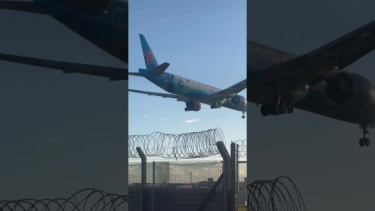 China southern 777 London Heathrow