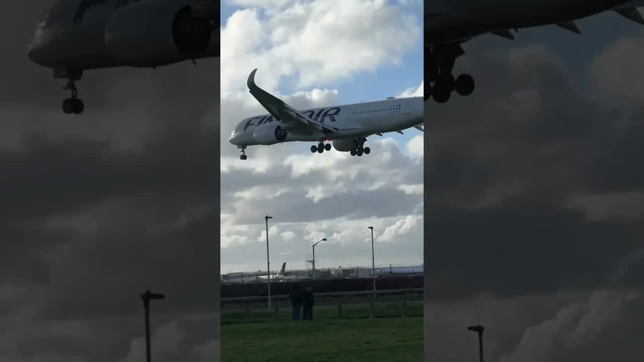 Finnair Airbus A350 London Heathrow @shanakaimal5161 there you go mate is that the tune